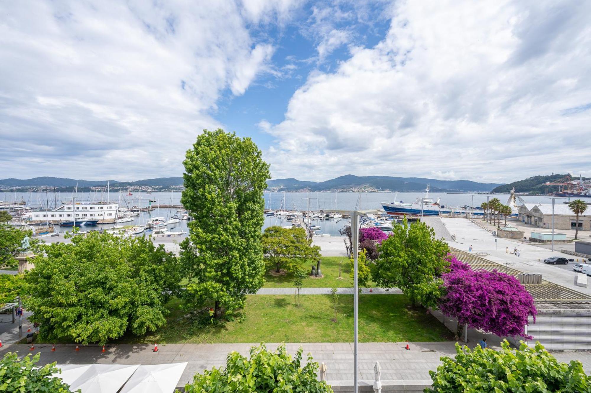 Vistas Al Nautico Y Paseo Maritimo De Vigo Apartman Kültér fotó